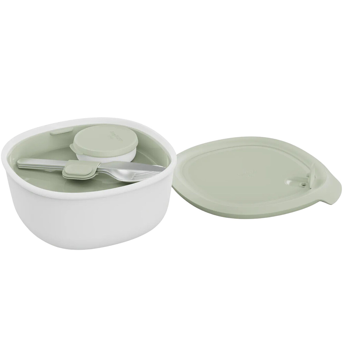 Lunchbox z zestawem sztućców Berghoff Sage