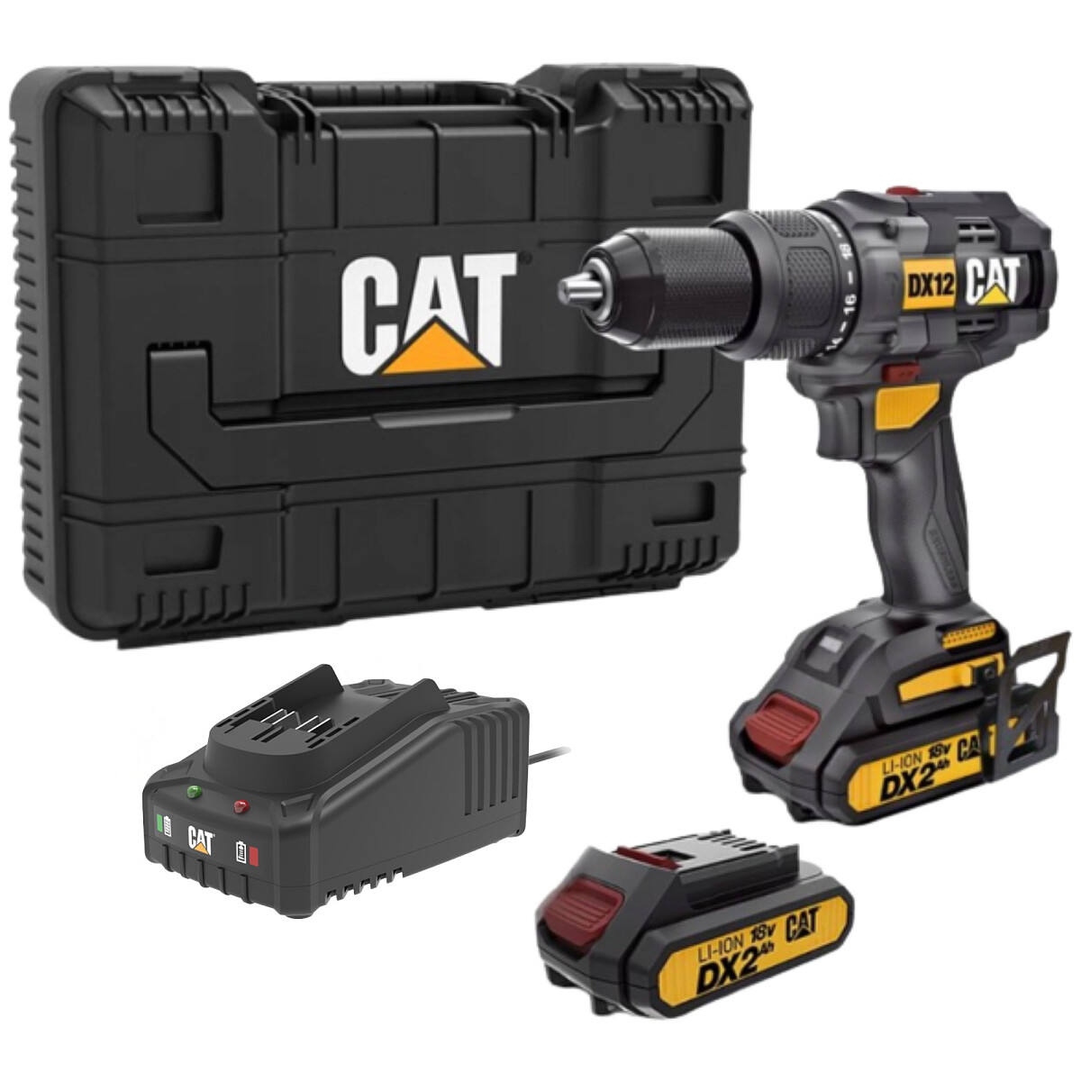 Wiertarko-wkrętarka udarowa CAT DX12.3