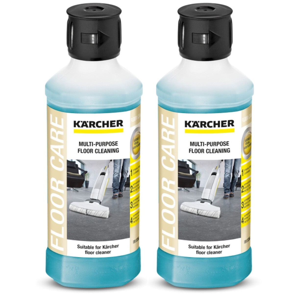 Uniwersalny środek do czyszczenia podłóg Karcher RM 536 6.295-944.0 2 szt.