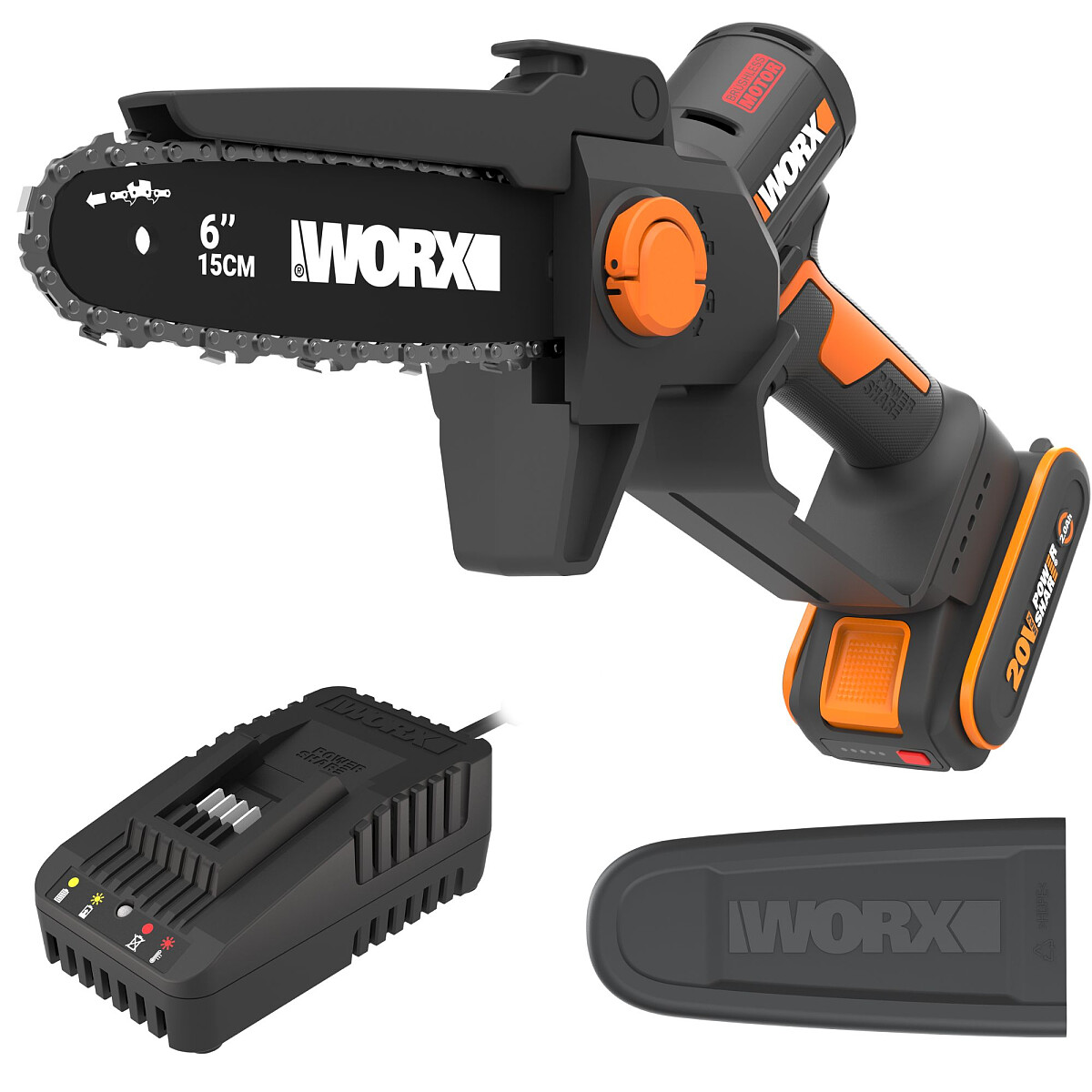 WORX Minipilarka WG327E 2Ah
