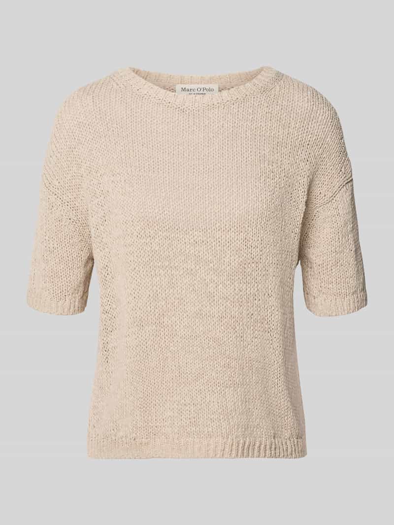 Sweter o kroju regular fit z mieszanki bawełny