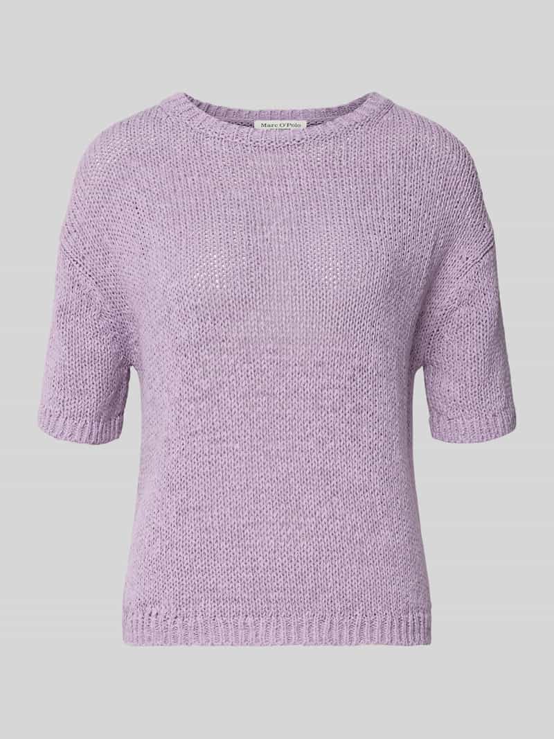 Sweter o kroju regular fit z mieszanki bawełny