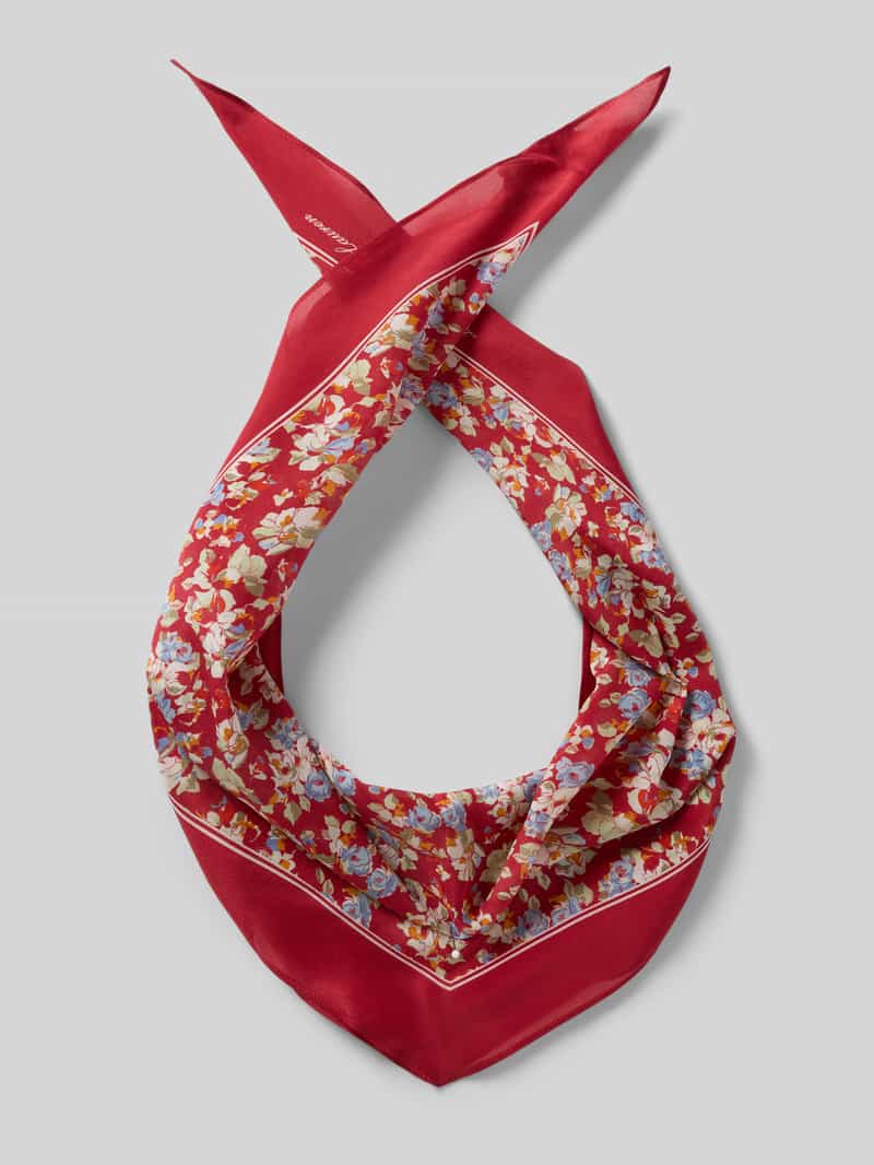 Chusta z czystego jedwabiu model 'FLR LRG DMD'