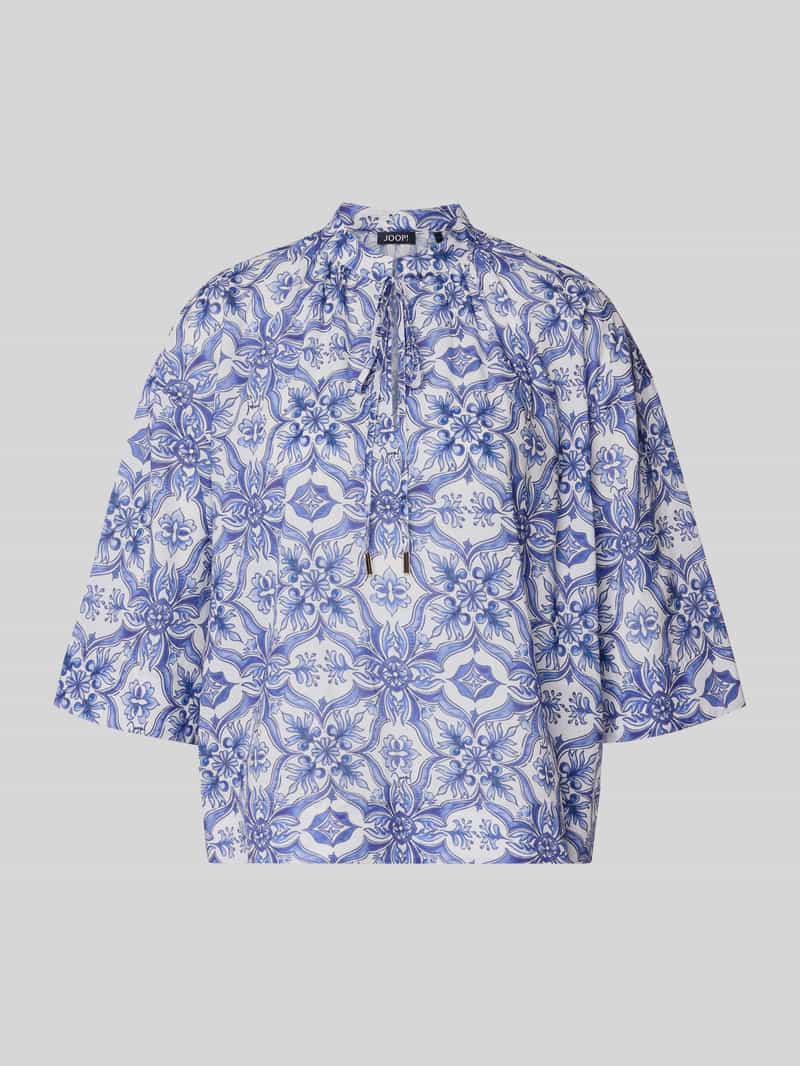 Bluzka w kroju regular fit z dekoltem typu łezka model 'Beyda'