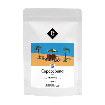 19Grams Kawa ziarnista Brazylia Copacabana Natural Espresso 250 g - kawa