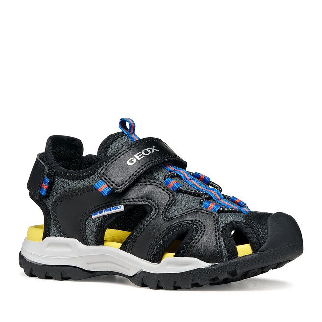 Sandały Geox Jr Borealis J450RC 014BU C0005 D Czarny