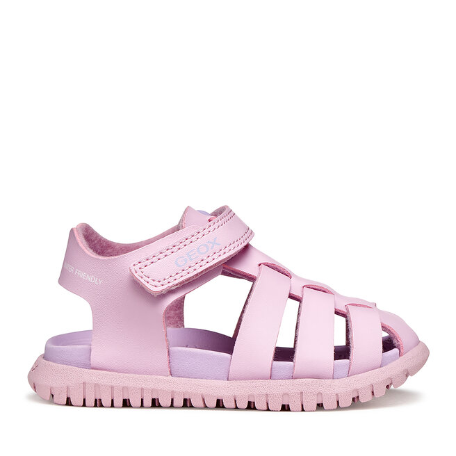 Sandały Geox B Sandal Fusbetto Gi B556BA 000BC C8842 Różowy