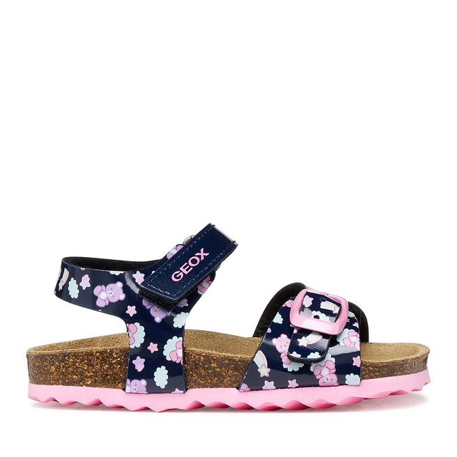 Sandały Geox B Sandal Chalki Girl B922RA 000FC C4243 M Granatowy