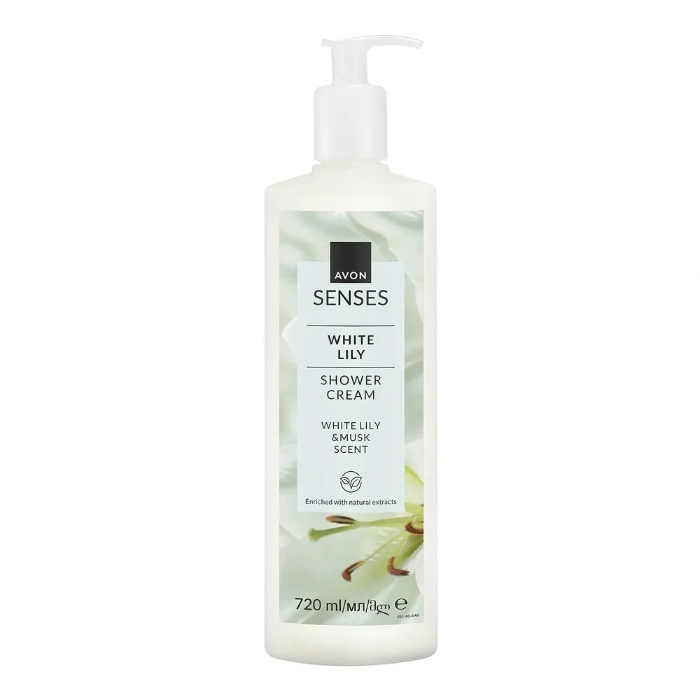 Avon Senses żel pod prysznic White Lily 720 ml