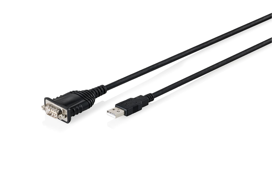 Digitus Kabel przejściowy USB 2.0 na RS232, 1,8 m, zintegrowany chipset FTDI FT232RNL DA-70172