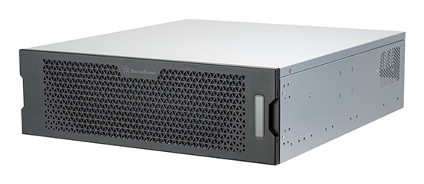 Silverstone SST-RM31 zabezpieczenia & uchwyty komputerów Rack Szary, Czarny