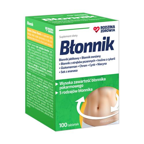 Rodzina Zdrowia Błonnik, 100 tabl.