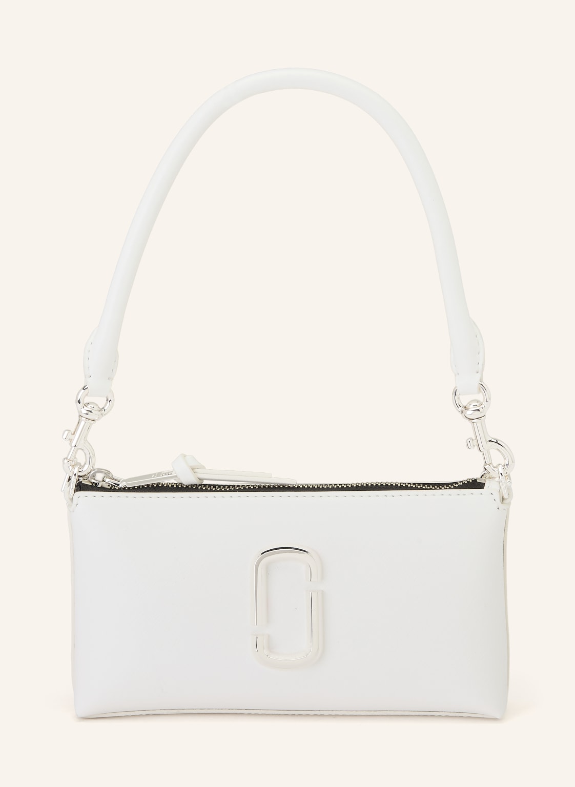 Marc Jacobs Torba Na Ramię Ze Skóry Saffiano The Snapshot Dtm weiss