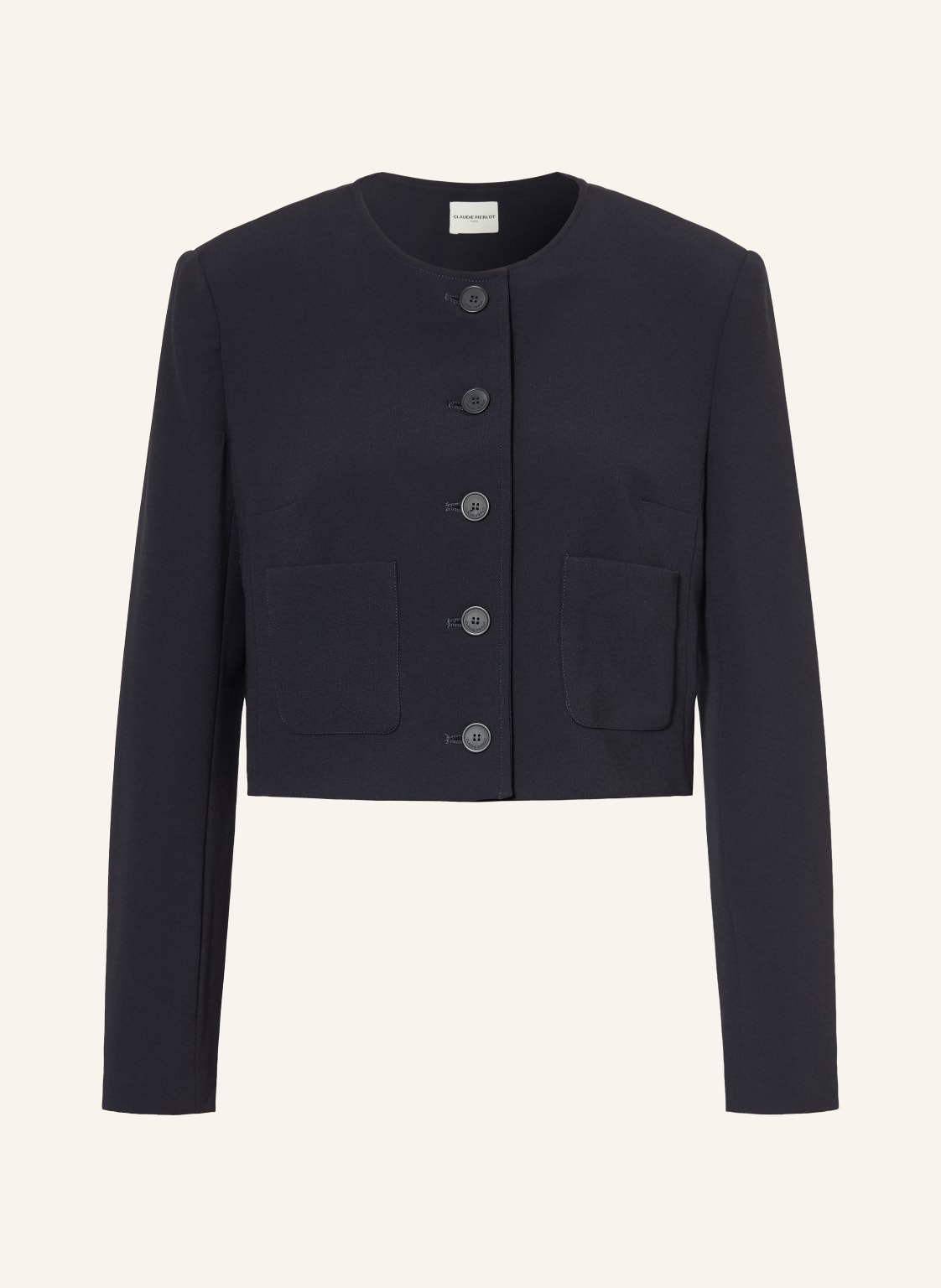 Claudie Pierlot Kurtka Z Klapami blau