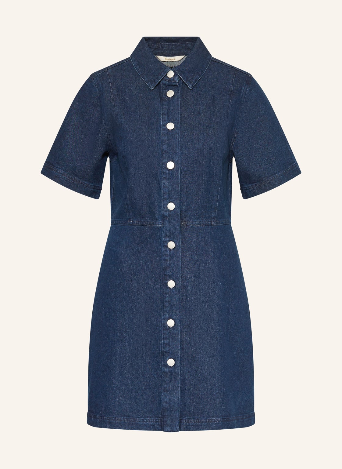 Barbour Sukienka Jeansowa Maia blau