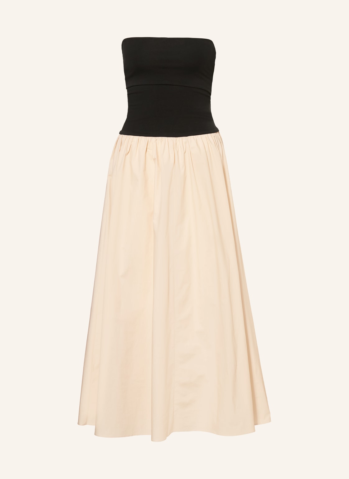 By Malene Birger Sukienka Z Odkrytymi Ramionami Marc beige