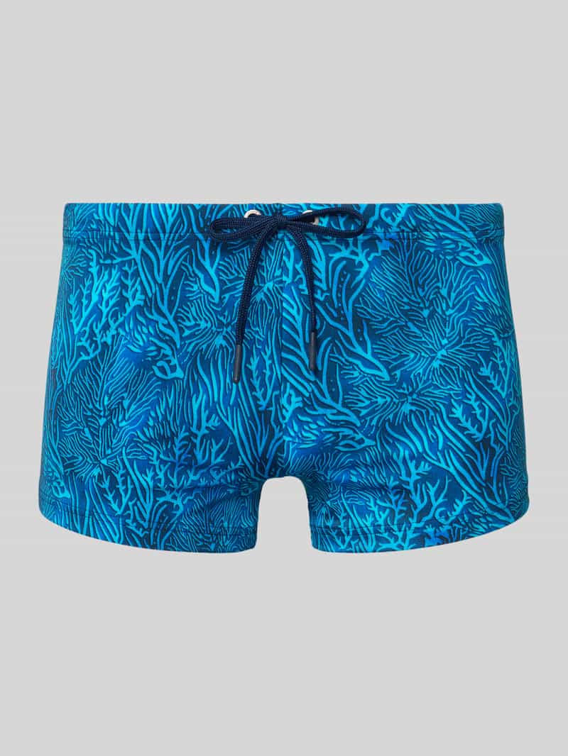 Spodenki kąpielowe we wzór na całej powierzchni model 'Panarea'