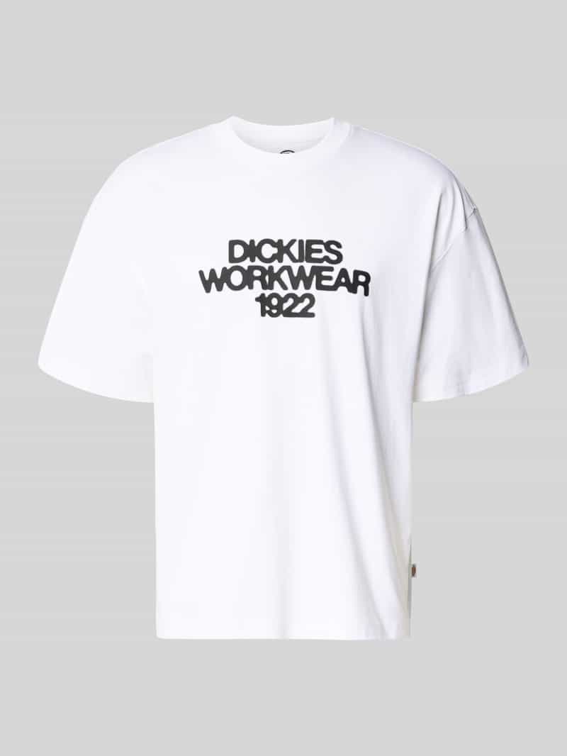 t-shirt z nadrukiem z logo model 'TORREY'