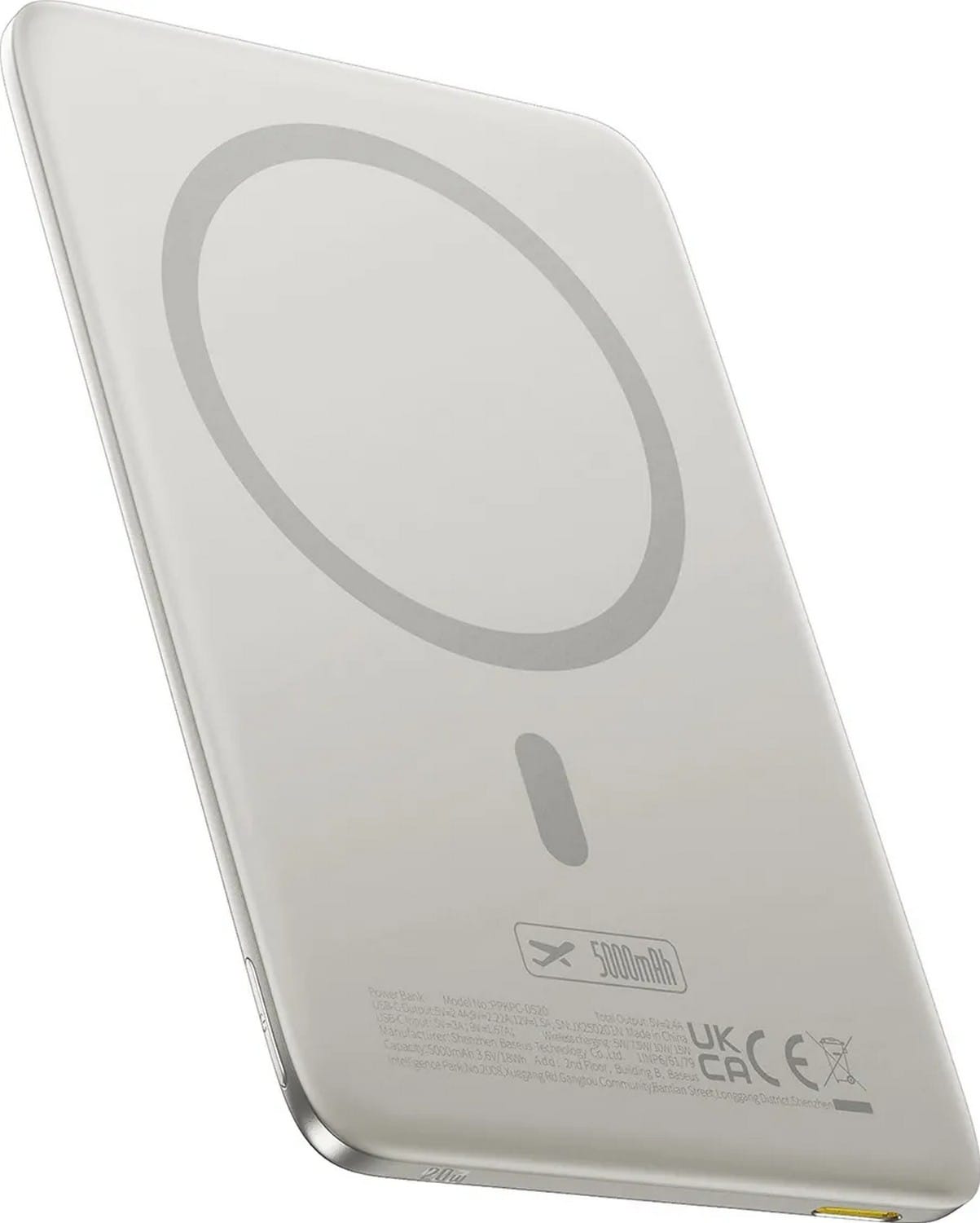 Baseus PicoGo AM41 ultra-slim magnetic 5000 mAh 20W tytanowy