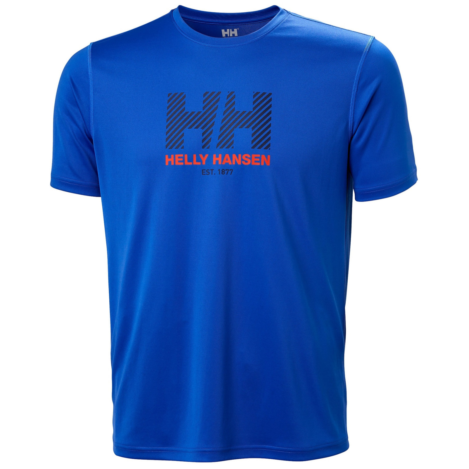 Koszulka męska Helly Hansen Hh Tech Graphic T-Shirt 2.0 Rozmiar: XL / Kolor: niebieski