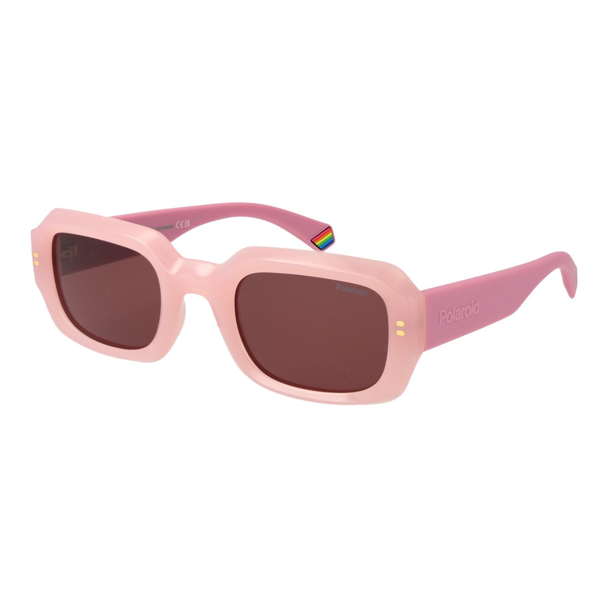 Okulary POLAROID PLD6239SX5135. Okulary przeciwsłoneczne, Kolor różowy. Unisex.