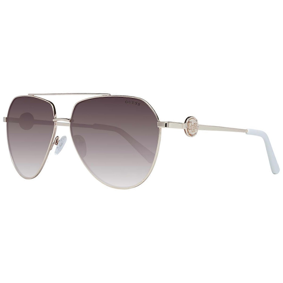 Okulary GUESS GF6140-32F. Okulary przeciwsłoneczne, Kolor złoty. Kobieta.