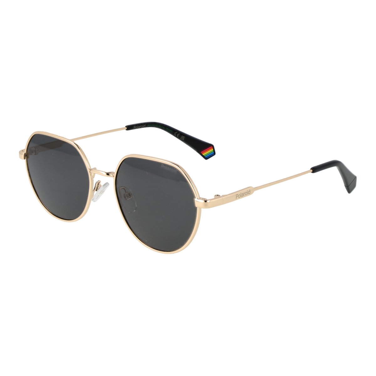 Okulary POLAROID PLD6236SX54RH. Okulary przeciwsłoneczne, Kolor złoty. Unisex.