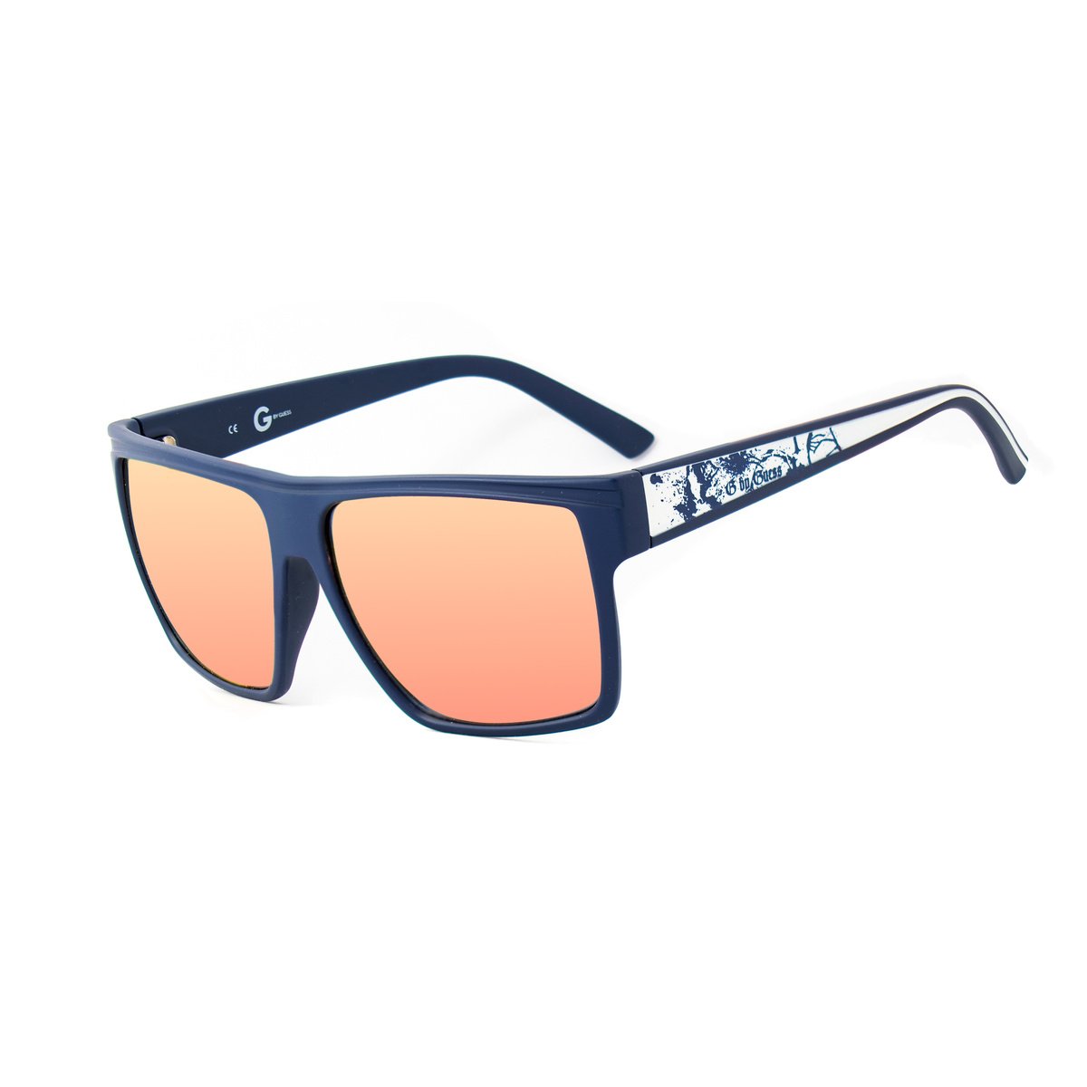 Okulary GUESS GGU2053MBL21F. Okulary przeciwsłoneczne, Kolor niebieski. Mężczyzna.
