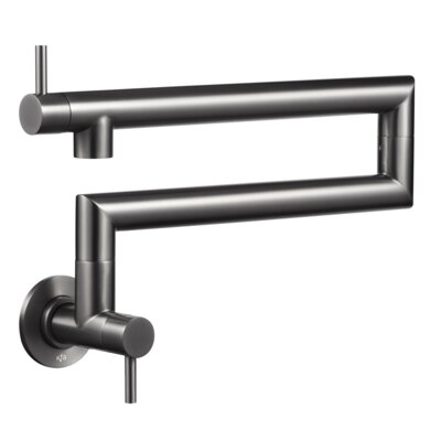 KFA Bateria Kuchenna Ścienna Duero Pot Filler Przegubowa PVD Metaliczny szary 6623-030-61