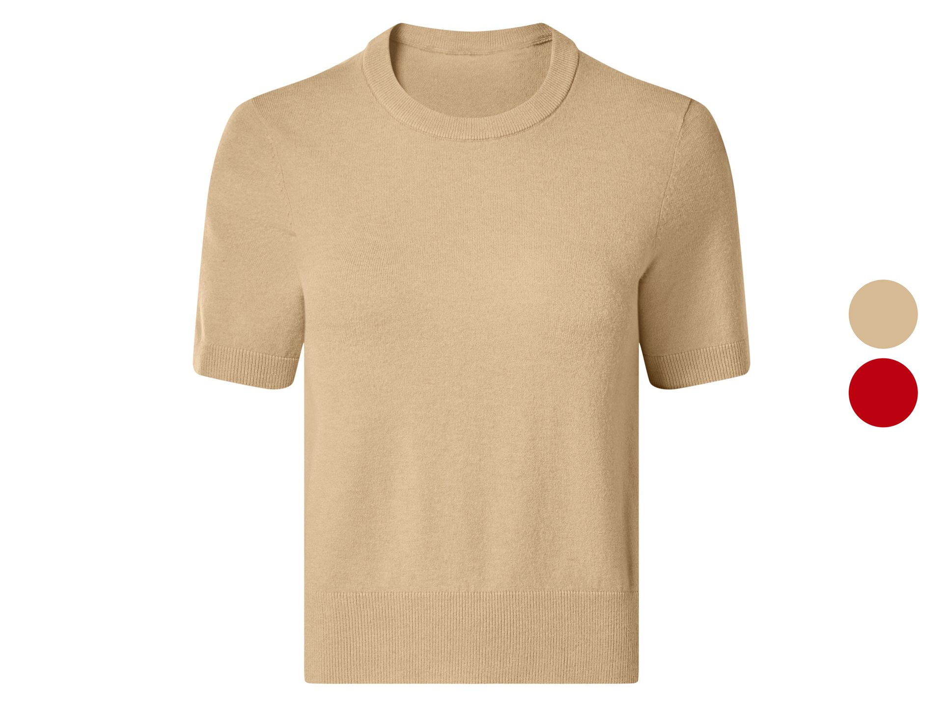 ESMARA® Sweter damski z krótkim rękawem