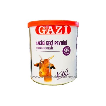 Ser kozi biały w solance 400grGAZI Beyaz Peynir Keci