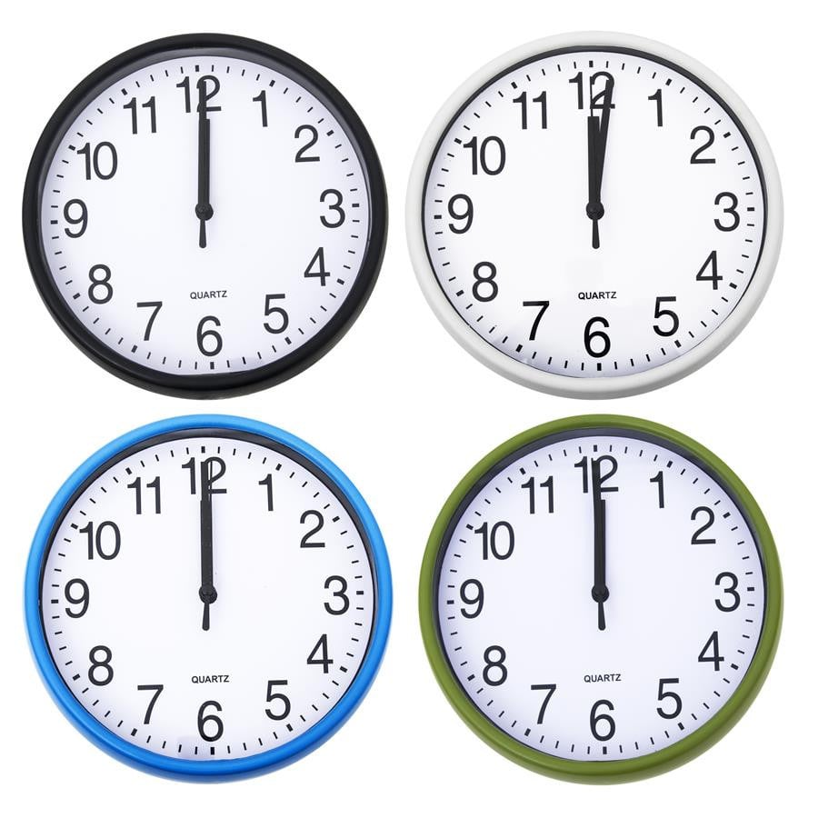 Zegar ścienny okrągły mix color 19cm/DI6243 DH-DI6243