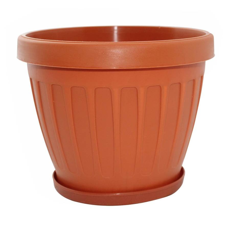 Daily International Home Doniczka 250 terakota PETUNIA z podstawką/DI0031 DH-DI0031