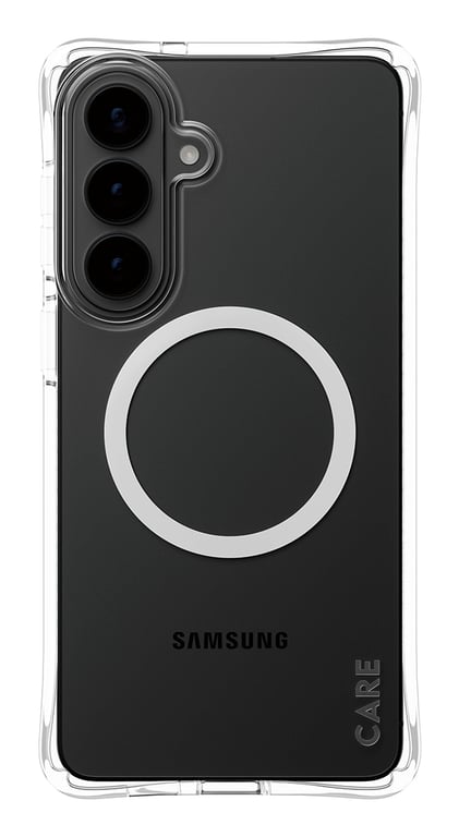 PanzerGlass CARE™ by ® Samba Case Transparent w. White Qi Samsung Galaxy S26+ pokrowiec na telefon komórkowy 17 cm (6.7