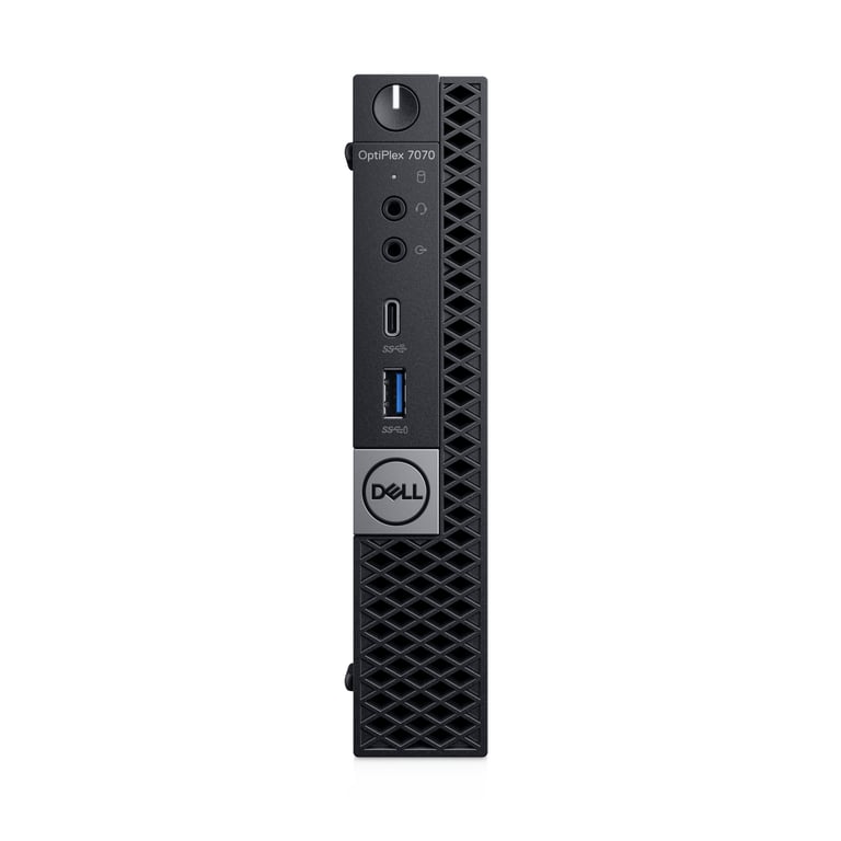 tecXL OptiPlex 7070 MP (Dell Refurbished) Intel® Core™ i3 i3-9100T 16 GB DDR4-SDRAM 256 GB SSD Windows 10 Pro MFF Mini PC Czarny 174460