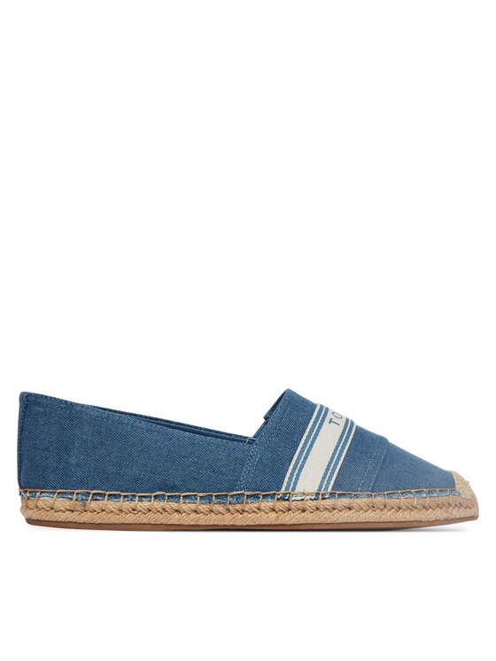 Tommy Hilfiger Espadryle Hilfiger Webbing Espadrille FW0FW09334 Niebieski