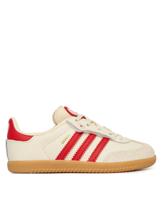 adidas Sneakersy Samba Og Comfort Closure Elastic Lace KI6682 Écru