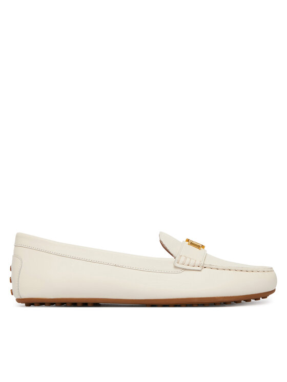 LAUREN RALPH LAUREN Mokasyny 802852847025 Biały