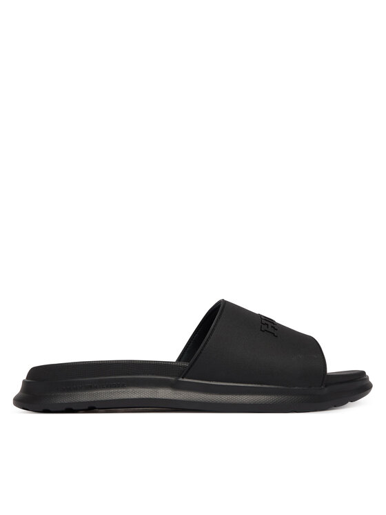Tommy Hilfiger Klapki Dual Density Hilfiger Pool Slide FM0FM05797 Czarny