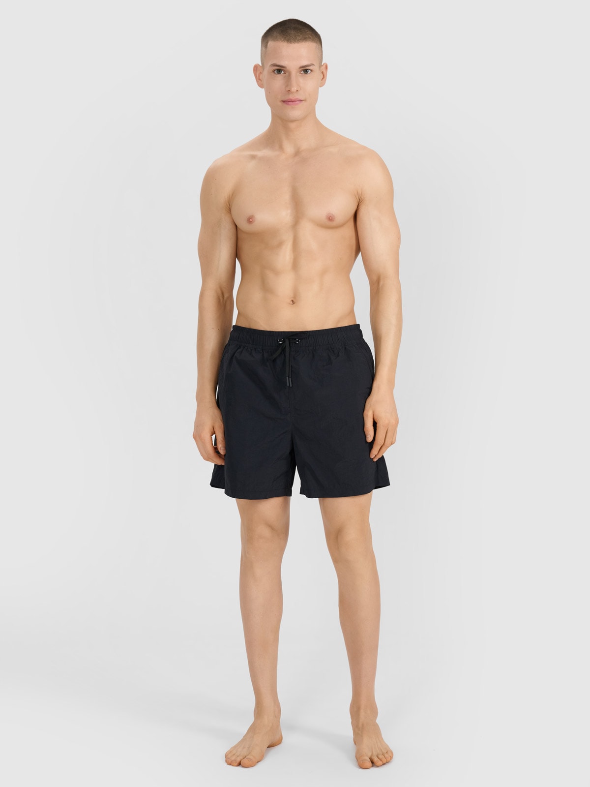 4F Spodenki plażowe boardshorty męskie - czarne XXL