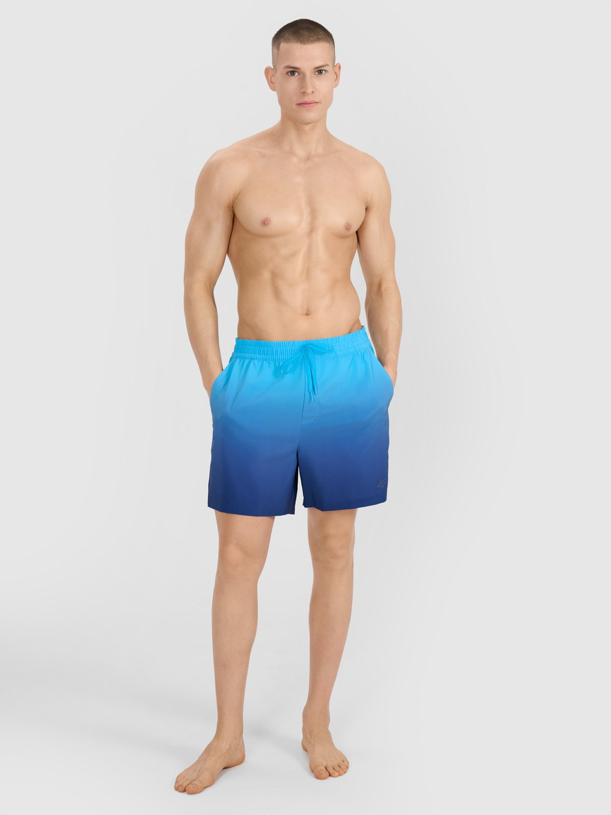 4F Spodenki plażowe męskie - granatowe M