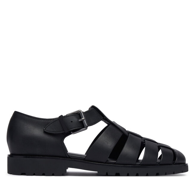 Sandały Polo Ralph Lauren 803961442002 Czarny