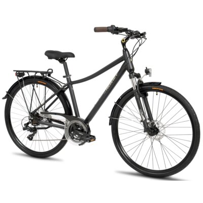 Rower trekkingowy ROMET Wagant SUV L HT B U18 28 cali męski Czarny