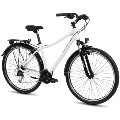 Rower trekkingowy ROMET Wagant SUV L PV B U18 28 cali Biały