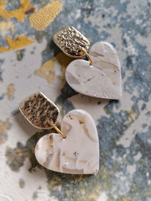 Kolczyki serca DELIKATNOŚĆ
