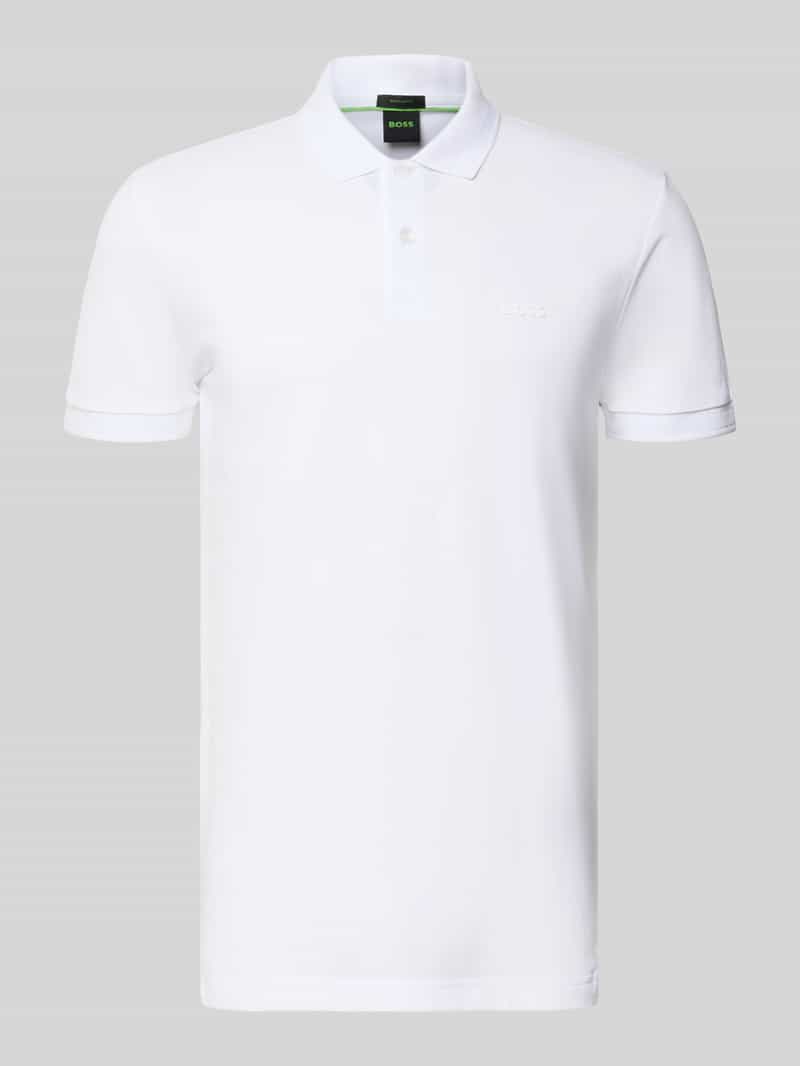 Koszulka polo o kroju regular fit z czystej bawełny model 'PIO 1'