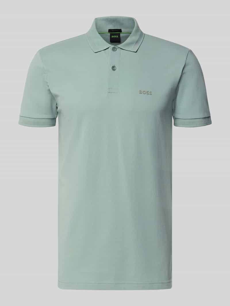 Koszulka polo o kroju regular fit z czystej bawełny model 'PIO 1'