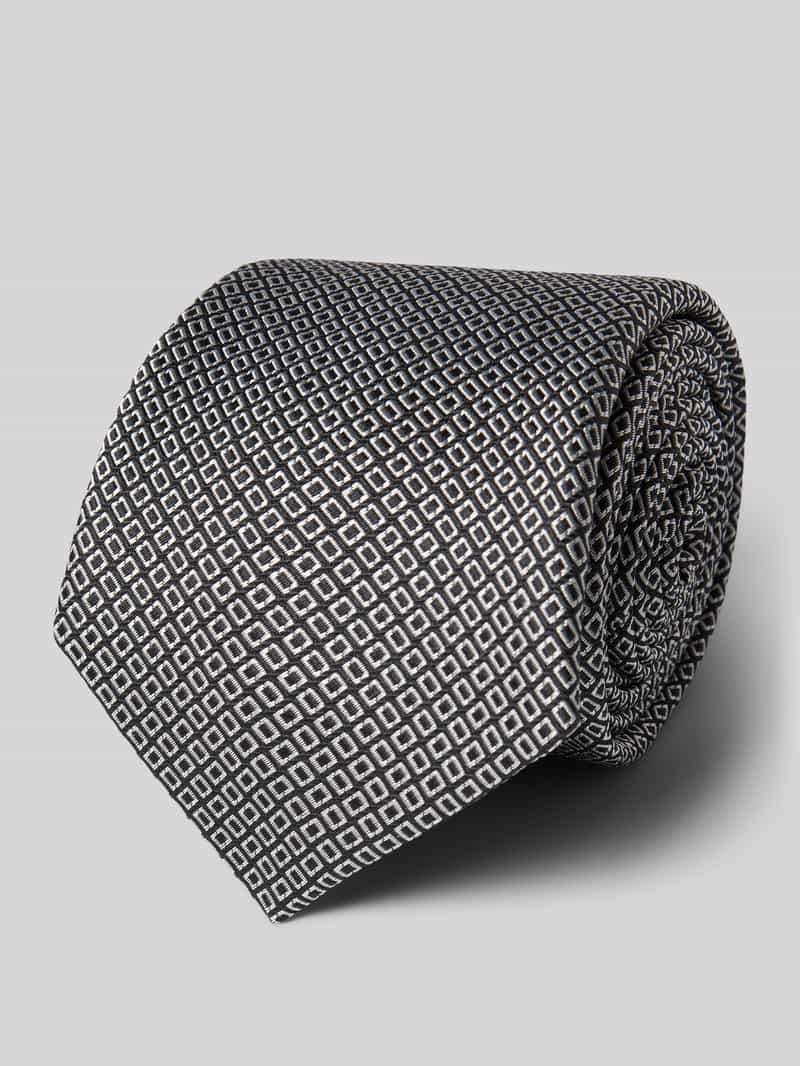krawat z mieszanki jedwabiu