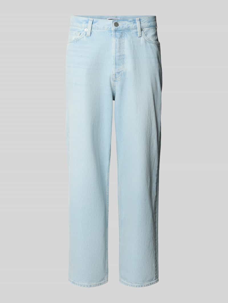 Jeansy w kroju baggy z czystej bawełny model 'JAAMEO'