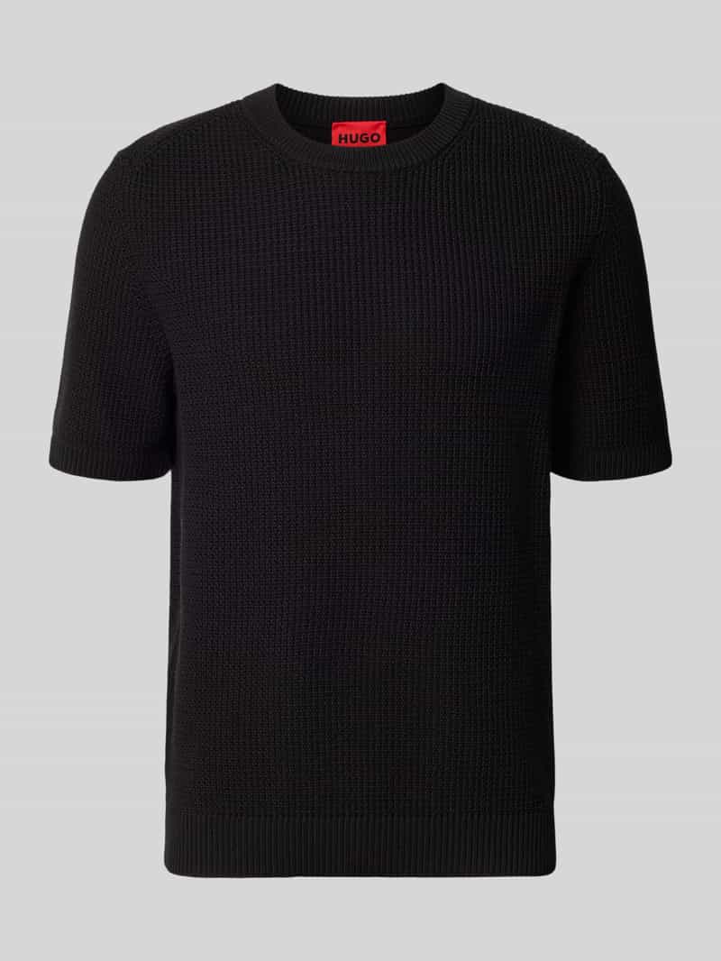 męski t-shirt o kroju regular fit z czystej bawełny model 'SAFFON'